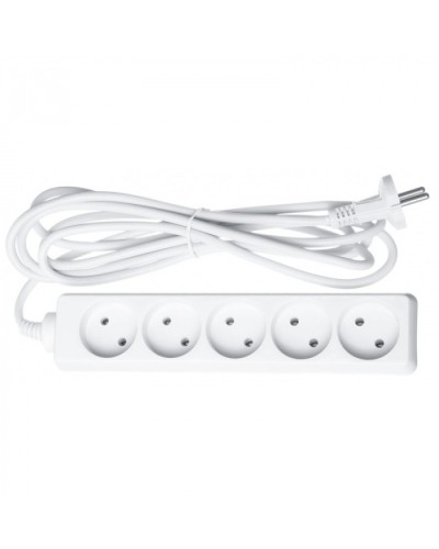 Удлинитель Navigator 61 311 NPE-S-05-300-X-2x1 б/з 5 гн. 3м в Березниках Блоки розеток Pintop.ru