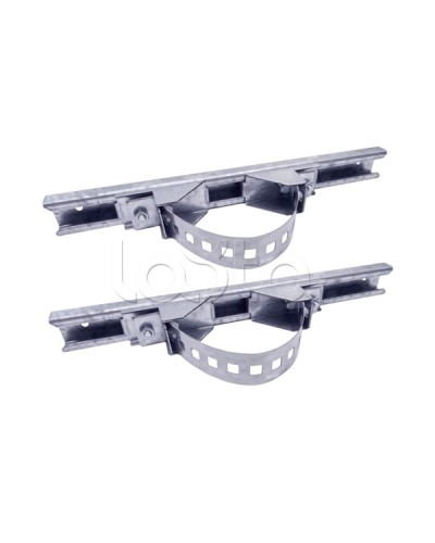 Комплект крепления на столб для станций 400-600 мм OSNOVO в Березниках Кронштейны и адаптеры для камер и мониторов Pintop.ru