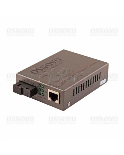 Медиаконвертер Fast Ethernet OSNOVO OMC-100-11S5b в Березниках Медиаконвертеры Pintop.ru