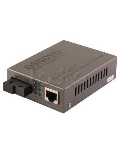 Медиаконвертер оптический OSNOVO OMC-100-21S5b в Березниках Медиаконвертеры Pintop.ru