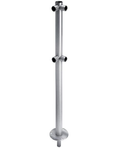 Стойка ограждения съемная L-образная Oxgard ВЗР 1996Р03 в Березниках Ограждения Pintop.ru