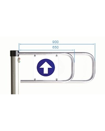 Створки для калитик PERCo-ASG-900 в Березниках Калитки Pintop.ru