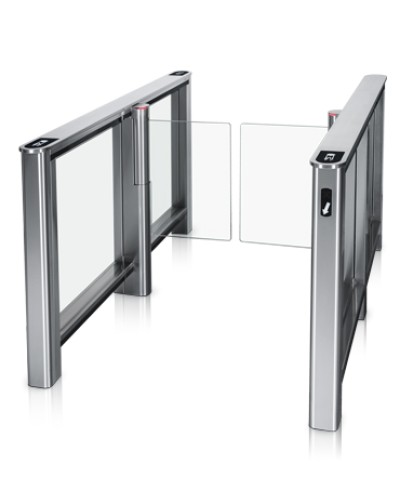 Турникет PERCo-ST-01 с крышками из нерж. стали со створками Створки шириной 475 мм в Березниках Турникеты Pintop.ru