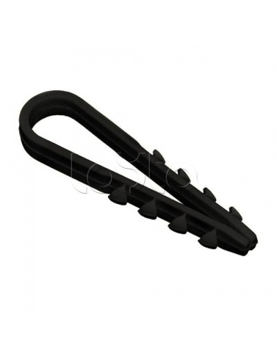 Дюбель-хомут 11-18 черный (100шт/уп) PROCONNECT 07-4522 в Березниках Стяжки-хомуты Pintop.ru