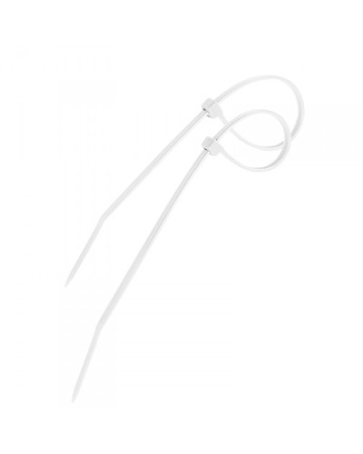 Стяжка 150х3 мм нейлоновая белый (100шт/уп) PROCONNECT 57-0150 в Березниках Стяжки-хомуты Pintop.ru