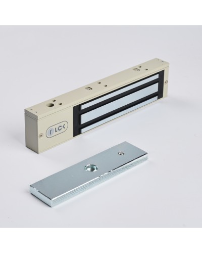 R-Lock RL-EM280-L0G - Электромагнитный замкок, 280кг, DC12/24B, цвет серый, RAL7032 (галечный серый) в Березниках Электромагнитные замки Pintop.ru