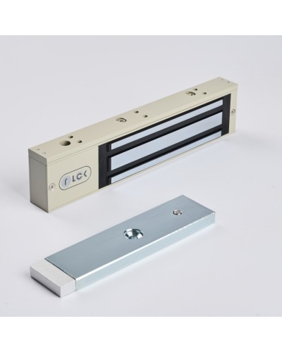 R-Lock RL-EM280-LSG - Электромагнитный замкок, 280кг, DC12/24B, цвет серый, RAL7032 (галечный серый), два датчика втроены в корпус замка: датчик Холла и магнито-контактный датчик в Березниках Электромагнитные замки Pintop.ru