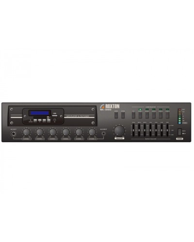 Микшер-усилитель 600 Вт ROXTON MX-600 в Березниках Система оповещения и трансляции Roxton Pintop.ru