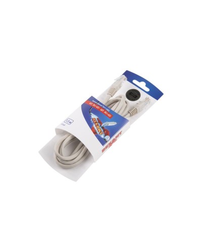 Патч-корд U/UTP RJ45-RJ45, CAT 5e, PVC, серый, 1,5м REXANT 06-3202 в Березниках Патчкорды (медные) Pintop.ru