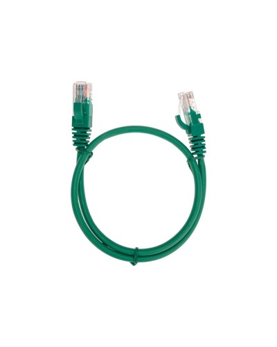 Патч-корд U/UTP, CAT 5e, RJ45-RJ45, 26AWG, LSZH, зеленый, 0,5м REXANT 02-0106-05 в Березниках Патчкорды (медные) Pintop.ru