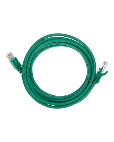 Патч-корд U/UTP, CAT 5e, RJ45-RJ45, 26AWG, LSZH, зеленый, 3м REXANT 02-0106-3 в Березниках Патчкорды (медные) Pintop.ru