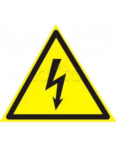 Знак электробезопасности Опасность поражения электротоком 100x100 (5шт/уп) REXANT 56-0005 в Березниках Дополнительное оборудование для ОПС Pintop.ru