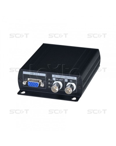 Преобразователь-разветвитель AHD/HDCVI/HDTVI в HDMI/VGA/CVBS SC&T AD001HD4 в Березниках Видеоусилители, Модуляторы, Делители Pintop.ru