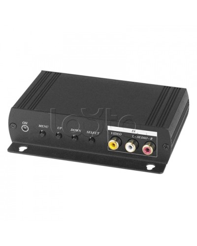 Конвертер аудио и композитного видеосигнала в VGA и HDMI-сигнал SC&T AD001HH в Березниках Видеоусилители, Модуляторы, Делители Pintop.ru