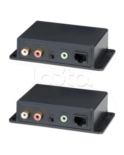 Комплект для передачи стерео аудио сигнала SC&T AE02 в Березниках Видеоусилители, Модуляторы, Делители Pintop.ru