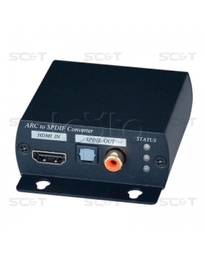 Преобразователь цифрового аудио из HDMI сигнала SC&T ARC01 в Березниках Видеоусилители, Модуляторы, Делители Pintop.ru