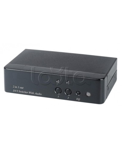 Коммутатор DVI и аудио сигналов SC&T DS02A в Березниках Видеоусилители, Модуляторы, Делители Pintop.ru