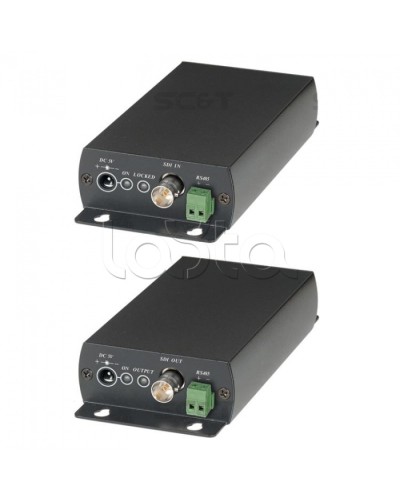 Комплект для передачи HD-SDI и RS485 по одному кабелю витой пары SC&T SDI05A в Березниках Видеоусилители, Модуляторы, Делители Pintop.ru