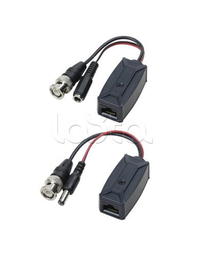 Комплект для передачи HDCVI/HDTVI/AHD видео и питания по витой паре SC&T TTP111HDP-LK в Березниках Видеоусилители, Модуляторы, Делители Pintop.ru