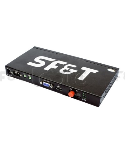 Приемник DVI + Audio + USB + RS232 по оптоволокну SF&T SFD14A1S5R в Березниках Видеоусилители, Модуляторы, Делители Pintop.ru