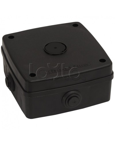 Монтажная коробка SLT МК-1 (черная) в Березниках Оборудование для видеонаблюдения Pintop.ru