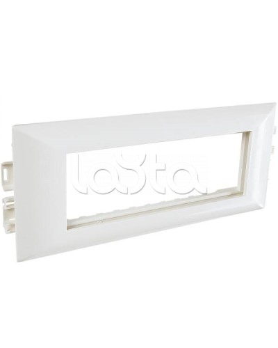 Суппорт с рамкой на 3 поста (45х45) в профиль для кабельных каналов 100х50, 105х50 SPL (100009S) в Березниках Аксессуары для кабель-канала Pintop.ru