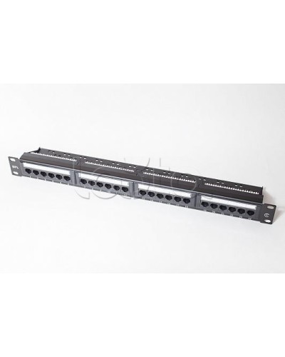 Коммутационная панель 19 категории 6 UTP 1U 24 порта SPL (500007) в Березниках Патч панель Pintop.ru