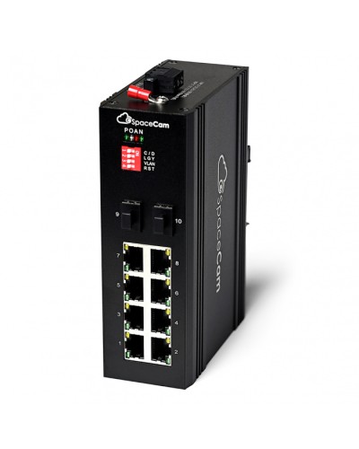 Промышленный PoE коммутатор SpaceCam SC-I-8GP-240-2G (A) в Березниках Коммутаторы Pintop.ru