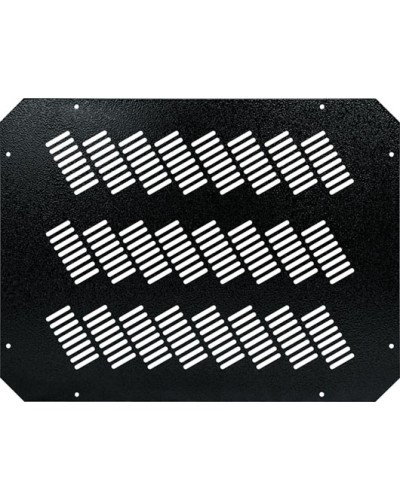 Заглушка проема вентиляторного блока, перфорированная TLK TLK-BLNK-FAN-P-BK в Березниках Полки для шкафов и стоек Pintop.ru