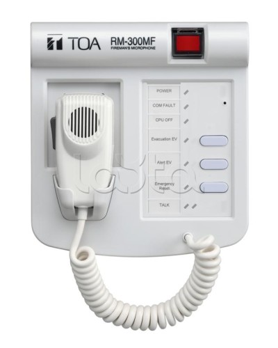 Панель микрофонная пожарная для серии VM-3000 в Березниках Системы оповещения и трансляции TOA Pintop.ru