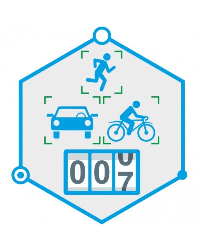 ПО счетчик объектов TRASSIR Neuro Counter в Березниках Системы видеонаблюдения Pintop.ru