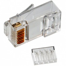 Коннектор RJ45 UTP 8P8C TWT (TWT-PL45-8P8C-V)