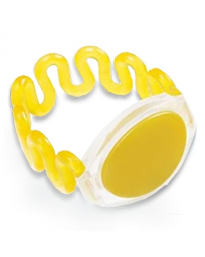 Браслет TS пружинный (желтый) Tantos EM-Marine в Березниках Оптовые идентификаторы Pintop.ru