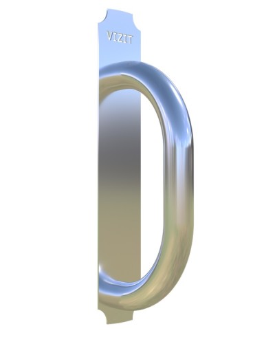 Дверная ручка наружная с декоративной накладкой Vizit PC-101-VIZIT в Березниках Аксессуары для многоабонентных систем Pintop.ru