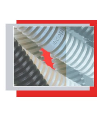 Труба гофр. ПВХ 16 мм (100 м) Экопласт (10016) в Березниках Труба гофрированная Pintop.ru