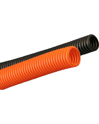 Труба ПНД гофрир. тяжелая, цвет чёрный, диам 40мм Экопласт 21040 в Березниках Труба гофрированная Pintop.ru