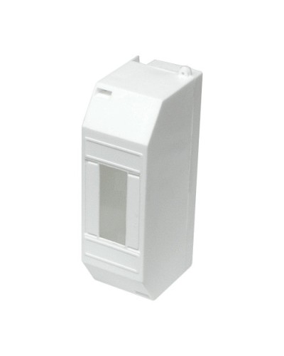 Щиток наружный для автоматических выключателей под 1-2 модуля (белый) Экопласт 44917 в Березниках Боксы для автоматов Pintop.ru