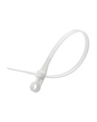 Хомут кабельный 3,5x110 мм с монтажным отверстием Экопласт 45109 в Березниках Стяжки-хомуты Pintop.ru