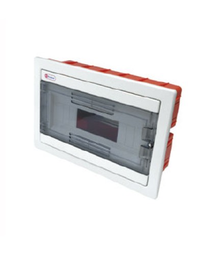 Щиток скрытой установки, 12 модулей, IP40 Экопласт 46012 в Березниках Боксы для автоматов Pintop.ru