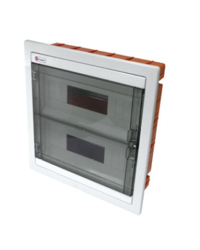 Щиток скрытой установки, 24 модулей, IP40 Экопласт 46024 в Березниках Боксы для автоматов Pintop.ru