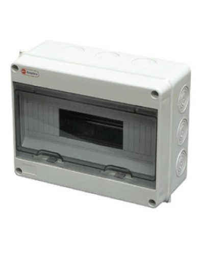 Шкаф настенный, 18 модулей, IP65 Экопласт 46418 в Березниках Боксы для автоматов Pintop.ru