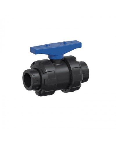 Кран шаровый d25 (уплотнение TPV, остальное EPDM) с муфтовым окончанием Экопласт (49447) в Березниках Аксессуары для кабель-канала Pintop.ru