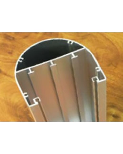 Колонна алюминевая под суппорт (односторонняя) 350мм Экопласт 70135 в Березниках Системы лючков и колонн Pintop.ru