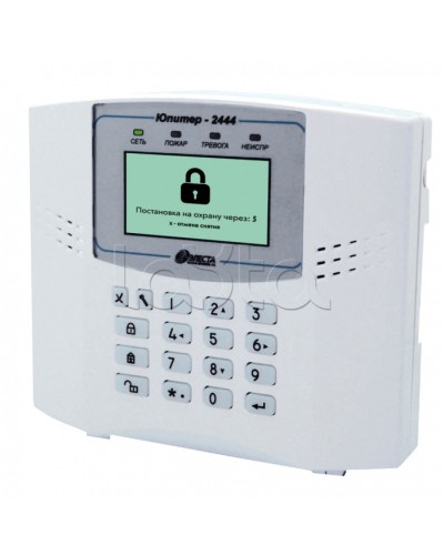 Устройство оконечное объектовое Элеста Юпитер-2444 (УОО Юпитер-4 IP/GPRS, ЖК-экран) в Березниках Приемно-контрольные приборы Pintop.ru