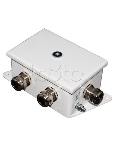 Коробка монтажная огнестойкая Гефест КМ-О (12к*6,0)-IP66-d, четыре ввода 120х80х68 в Березниках Распределительные коробки Pintop.ru