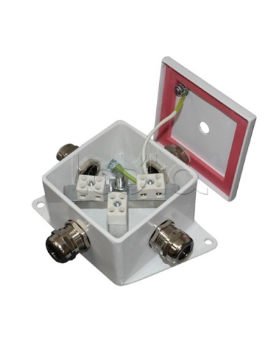 Коробка монтажная огнестойкая Гефест КМ-О (4к*6,0)-IP66, четыре ввода 80х80х68 в Березниках Распределительные коробки Pintop.ru