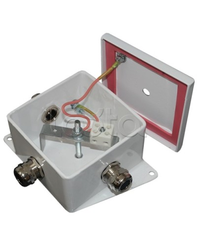 Коробка монтажная огнестойкая Гефест КМ-О (6к)-IP66 три ввода 100х100 в Березниках Распределительные коробки Pintop.ru