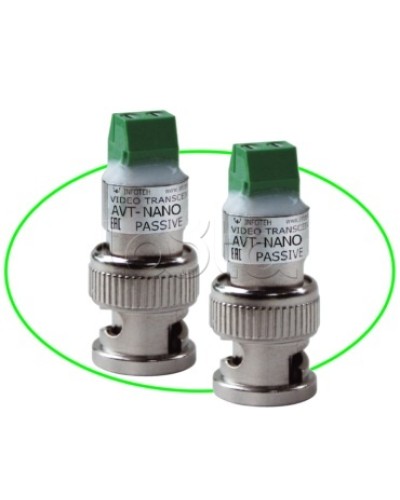 Комплект пассивных приемопередатчиков Инфотех AVT-Nano Passive M в Березниках Видеоусилители, Модуляторы, Делители Pintop.ru