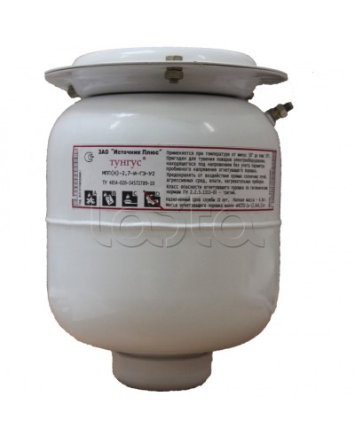 Модуль порошкового пожаротушения термостойкого исполнения Источник-плюс Тунгус-МПП(Н-Т1)-2,7(н)-И-ГЭ-У2 в Березниках Модули порошковые Pintop.ru