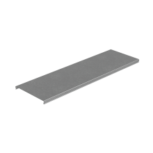 Крышка лотка 200х1,0 L2500 мм "ПЛЮС" INOX304 КМ-Профиль (KLplus200-1.0-2500 INOX304)